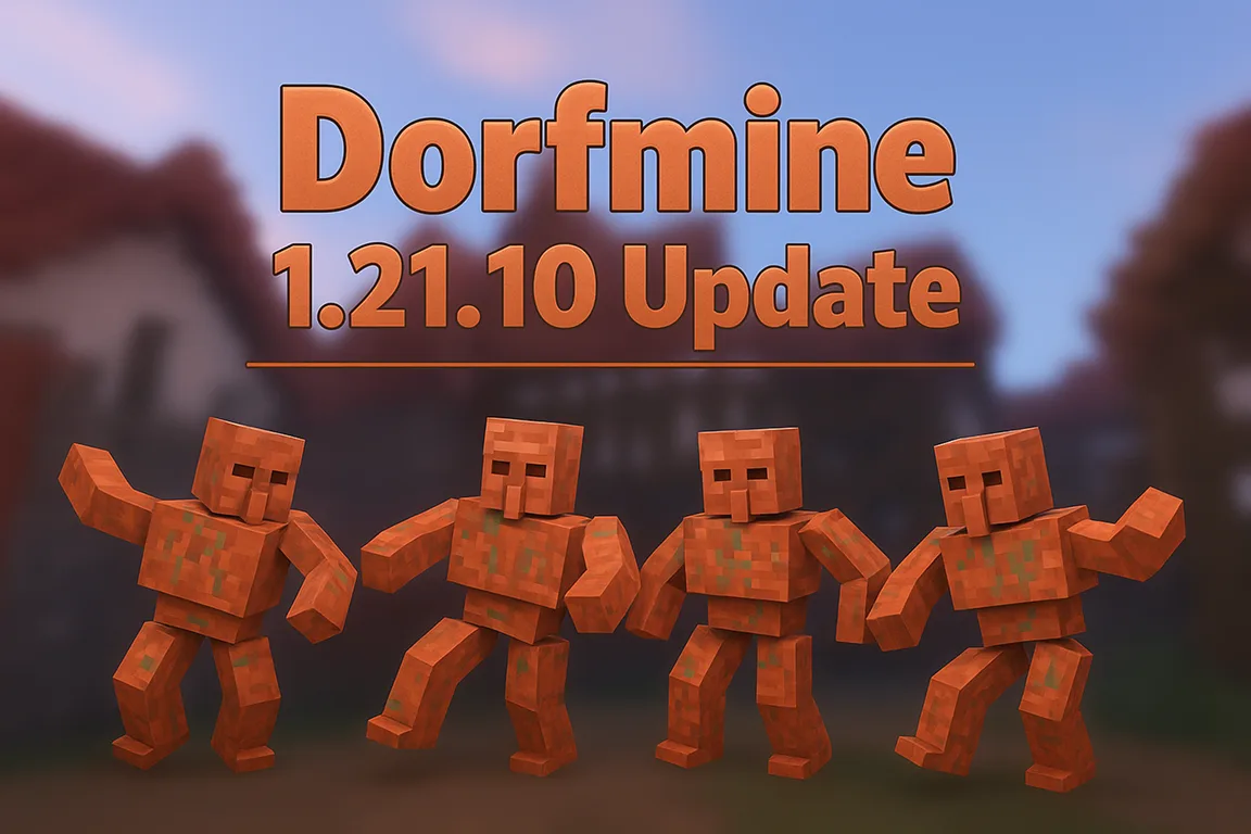 Dorfmine Update 1 21 10 golem