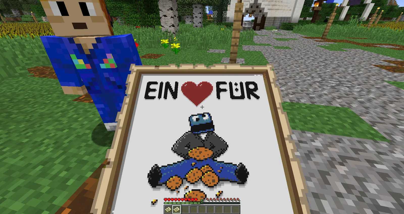 Kurz nachdem die Wartungsarbeiten abgeschlossen wurden, hab ich von Stroh eins der besten und persönlichsten Dankeschöns jemals bekommen!