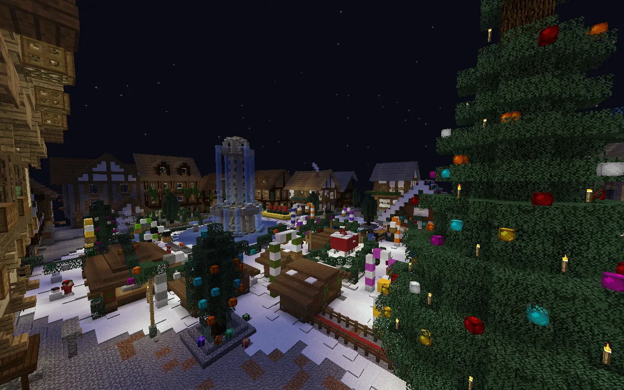 Wie wunder schöne es doch während der Weihnachtszeit ist